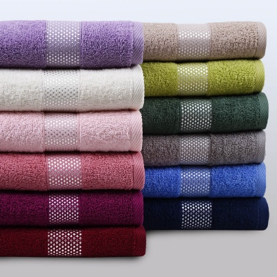 Полотенце махровое "Кристаллики" (Кремовый)